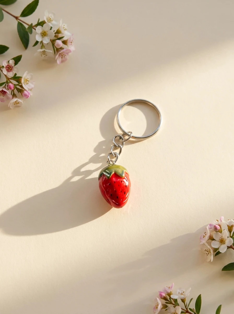 جاکلیدی طرح توت‌فرنگی